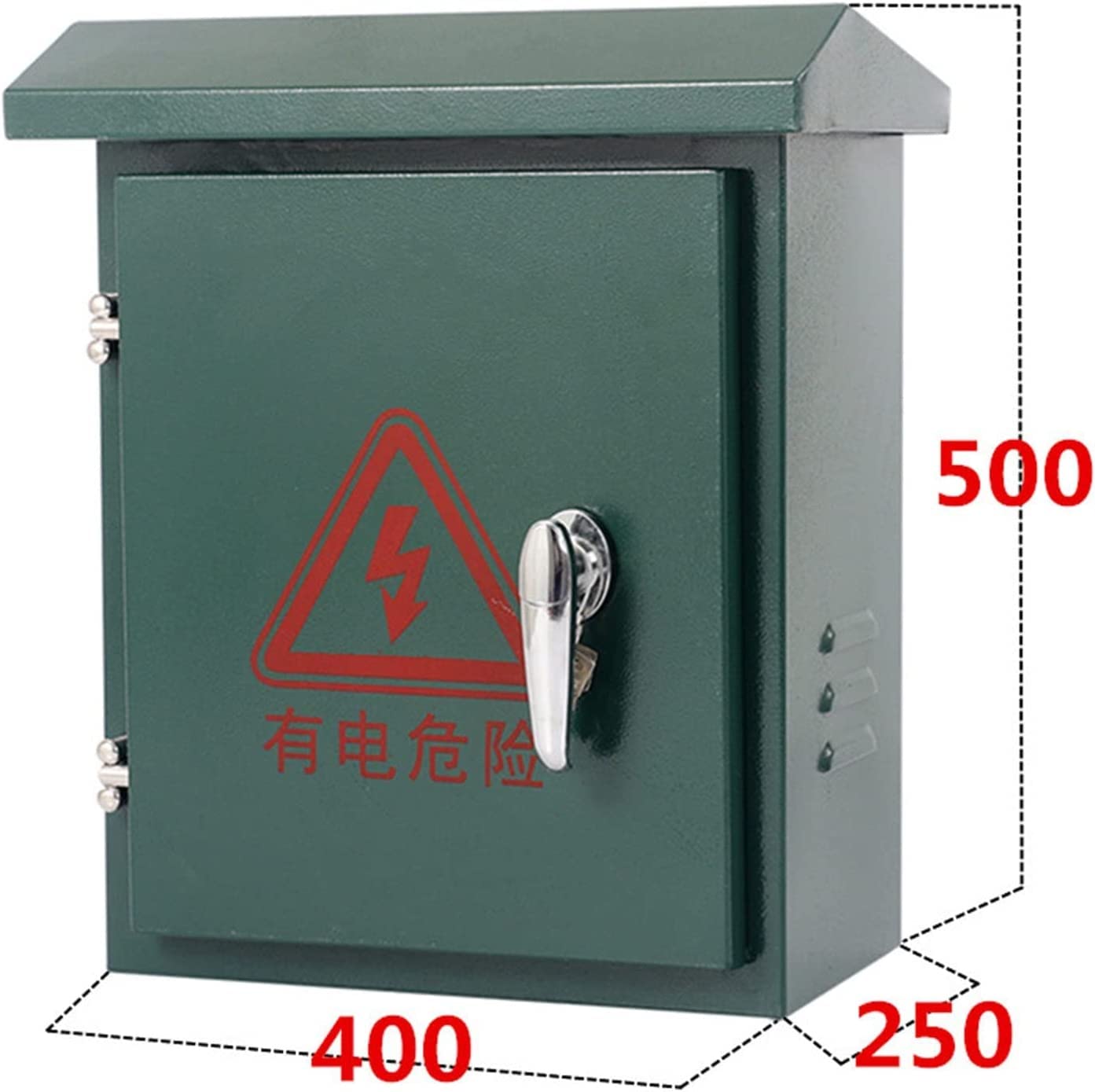 Cajas de empalmes eléctrica Caja De Conexiones De Caja Eléctrica De Acero Inoxidable 304, Cajas De Proyecto Montadas En La Pared Con Gabinete Eléctrico De Metal Resistente A La Intemperie, Con Placa D