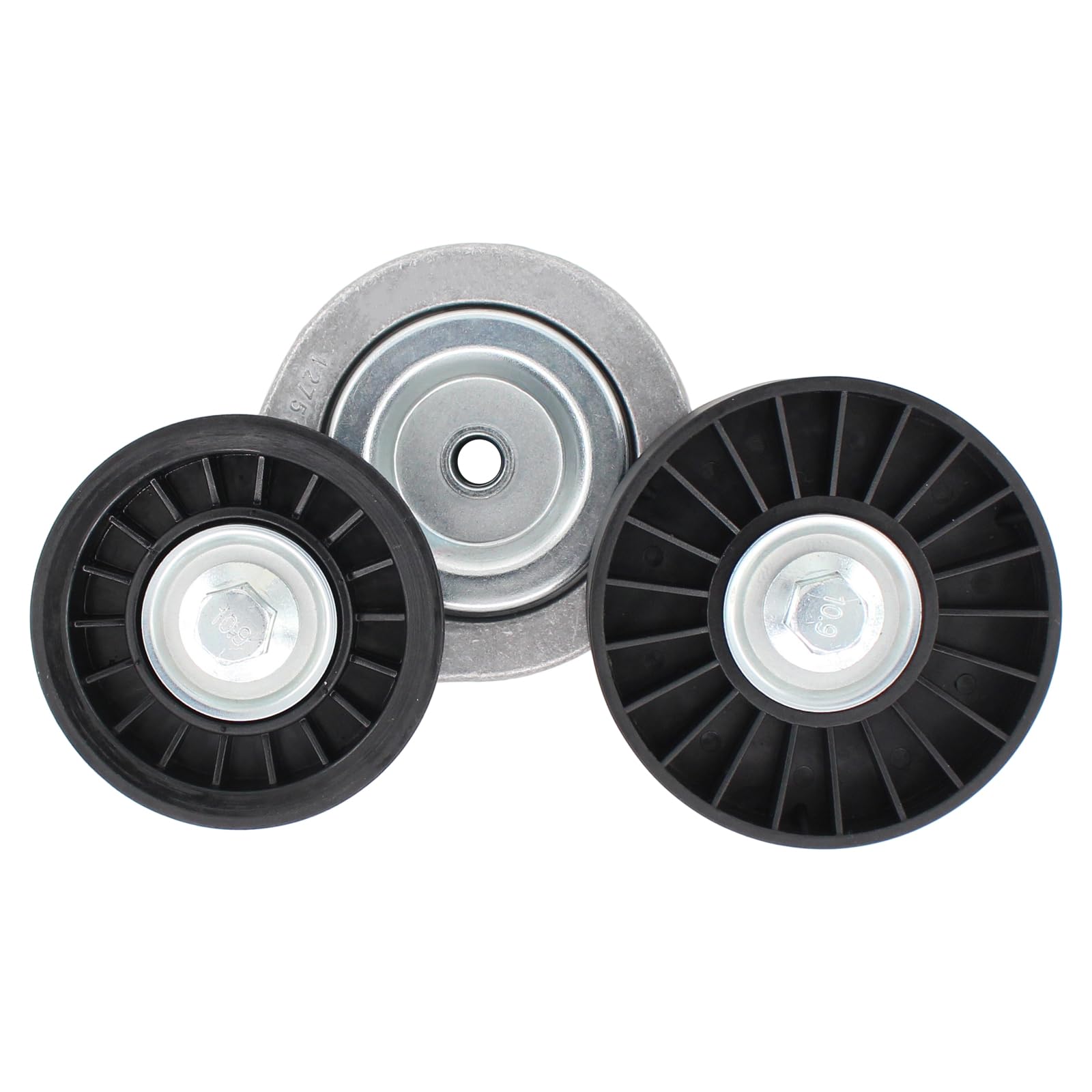 MOTOKU Tensor de correa y correa serpentina para Jeep Commander 2008-2010, Grand Cherokee 2008-2010, Dodge Dakota 2008-2011, Durango 2008-2009, Ram 1500 2008-2012, Chrysler Aspen 2008-2009 3.7 4.7