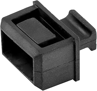 StarTech.com 10 Pack SFP Dust Cover for Open SFP/SFP+ Slot - SFP Plug - Fiber Optic Dust Caps - SFP Port Anti-Dust Cover - Network Switch Port Protector - Durable TPE Material w/Pull Tab (SFPCAP10)