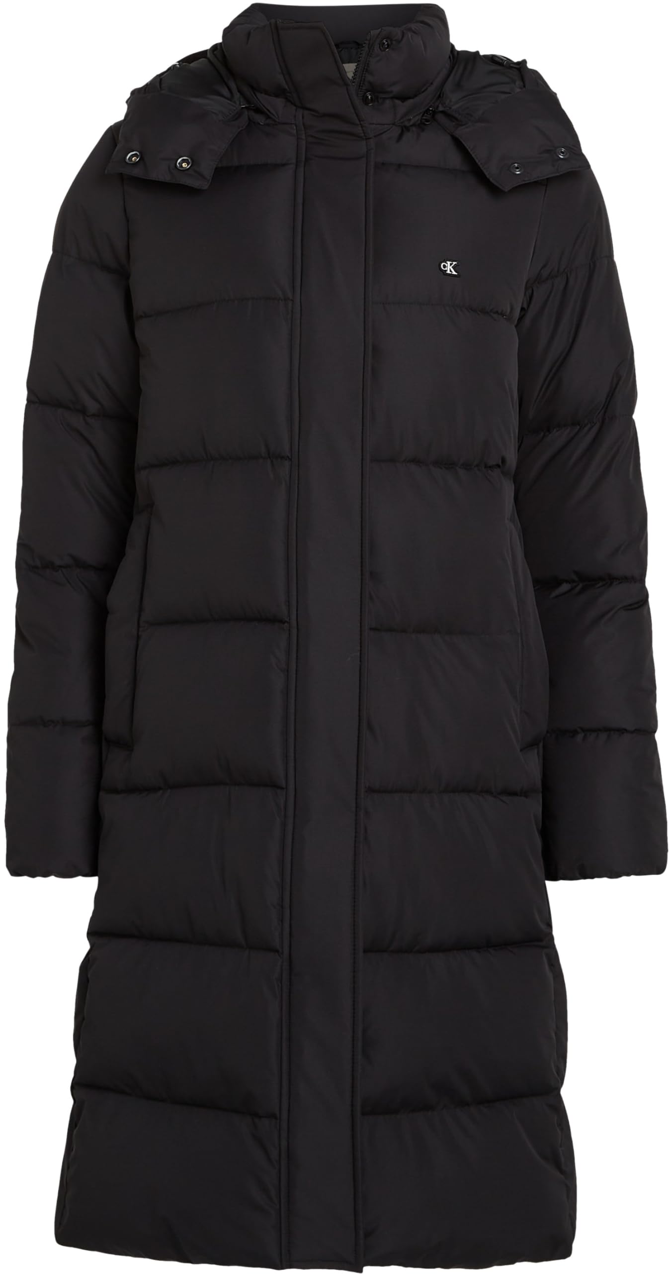 Calvin Klein Kurtka puchowa Kobiety Monologo Non Down Long Puffer J20j224104
