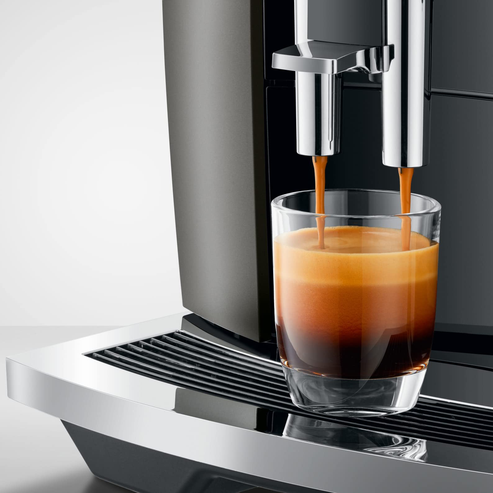 Buy Jura E8 (Dark Inox) BeanToCup FullyAutomatic Coffee Machine