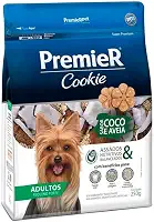 Premier Cookie Cães Adultos Raças Pequenas - Coco e Aveia 250g