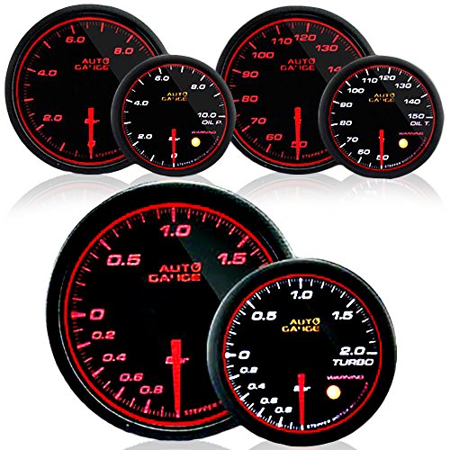 オートゲージ 52φ 3連メーター 油温計 油圧計 水温計 楽天市場】オートゲージ 3点セット 3連メーター 油温計 油圧計