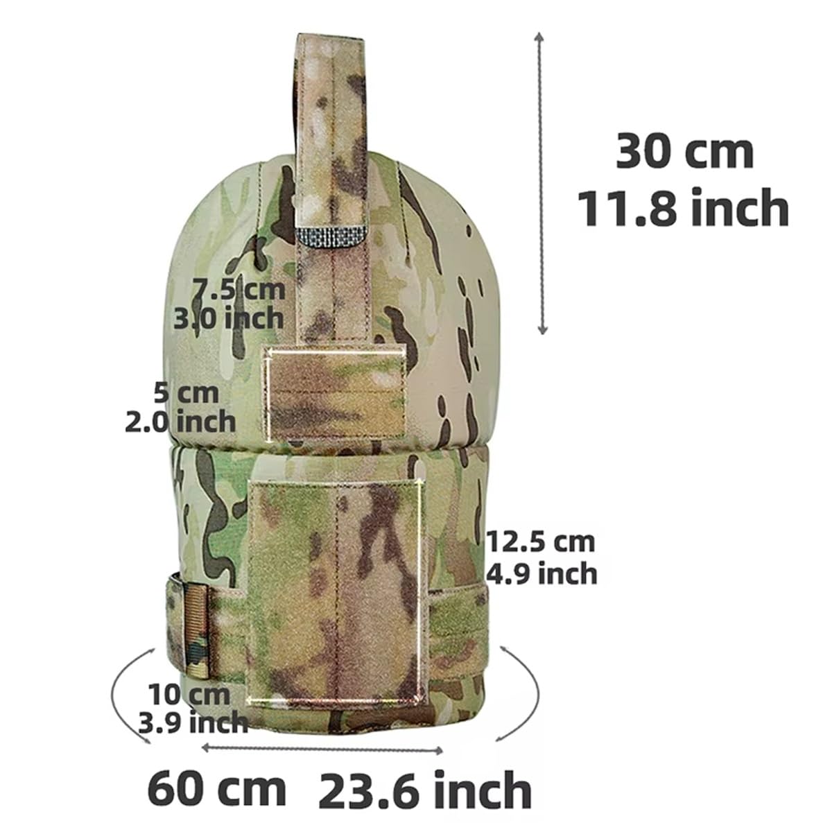 Taktisches Schulterprotektoren-Set – Erweiterbare, Abnehmbare Und Verstellbare Weste Für Airsoft, Jagd, Paintball Und Schießsport