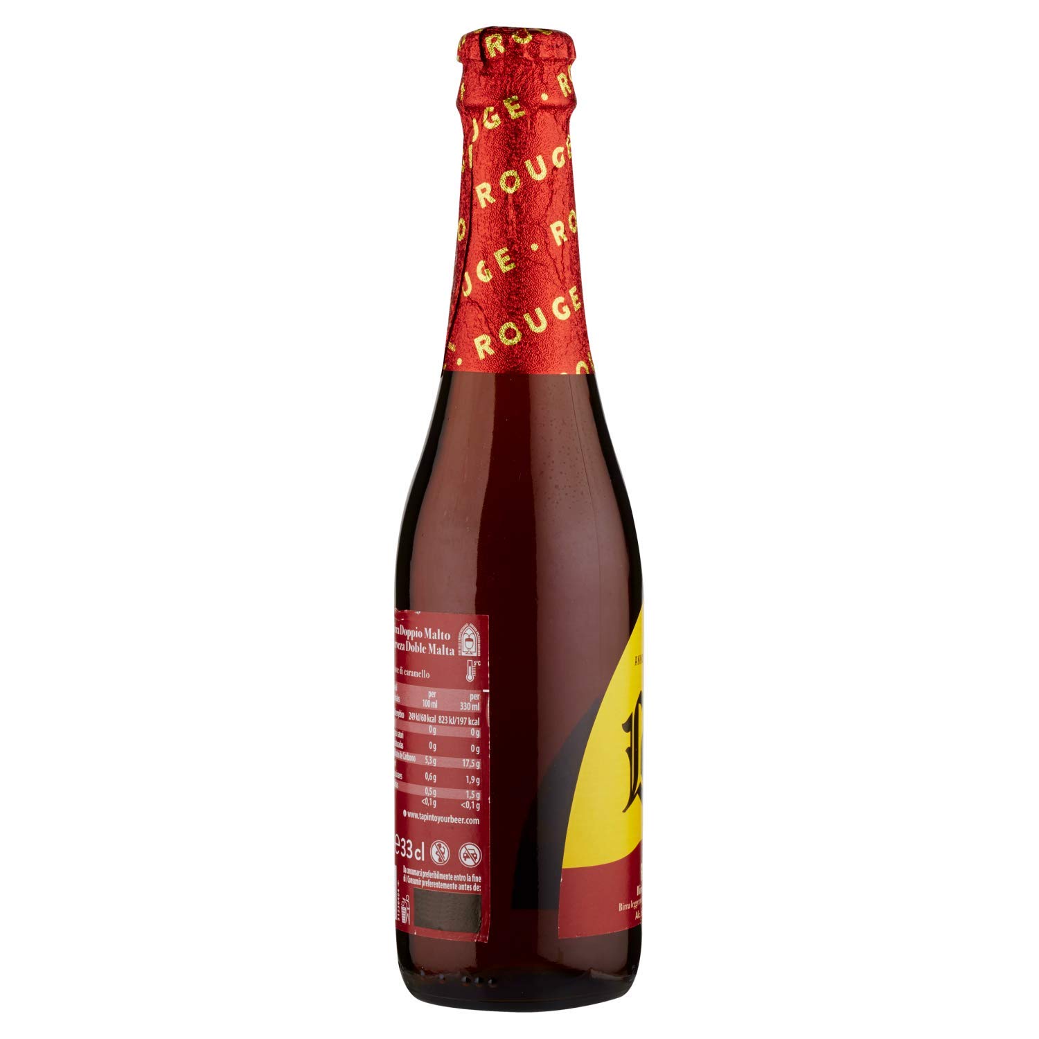 Leffe Rouge, Birra Bottiglia - Pacco da 24x33cl