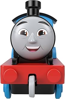 Thomas & Friends Diecast Toy Train Edward Push-Along Engine with Tender for Preschool Pretend Play Ages 3+ Years, HTN29