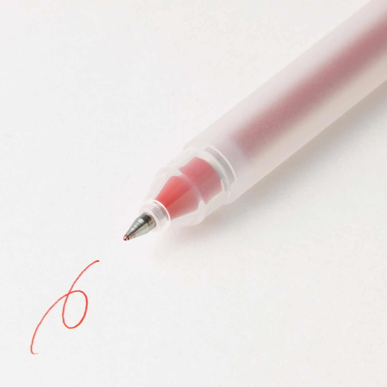Moma Muji Gel Ink Ball Point Pen 7mm Red Desertcart INDIA