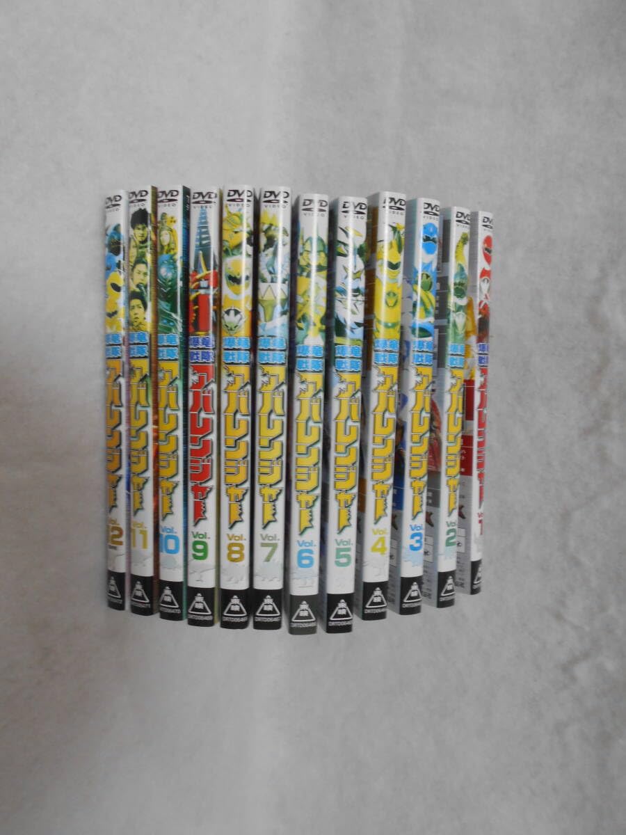 Amazon.co.jp: レンタルDVD 爆竜戦隊アバレンジャー 全12巻 ＜40