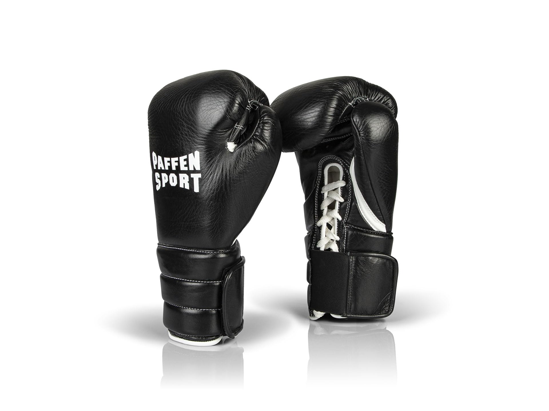 PAFFEN SPORT «Pro Guard» 2in1 Boxhandschuhe mit Schnürung & Klettverschluss