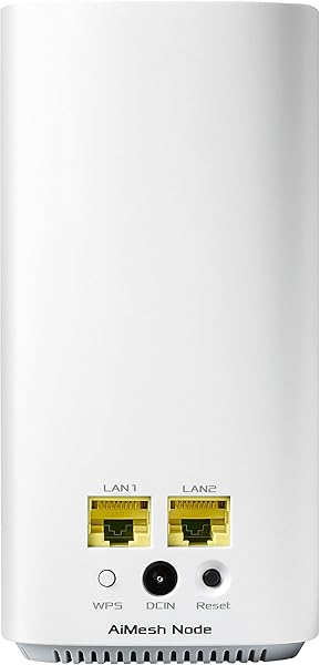 Asus Zen WiFi CD6 Confezione da 3 Pezzi Sistema Wi Fi Mesh AC1500 Dual band Copertura fino a 360 m Internet security e Parental Control Inclusi a Vita 4X Porte Gigabit 3 SSIDs