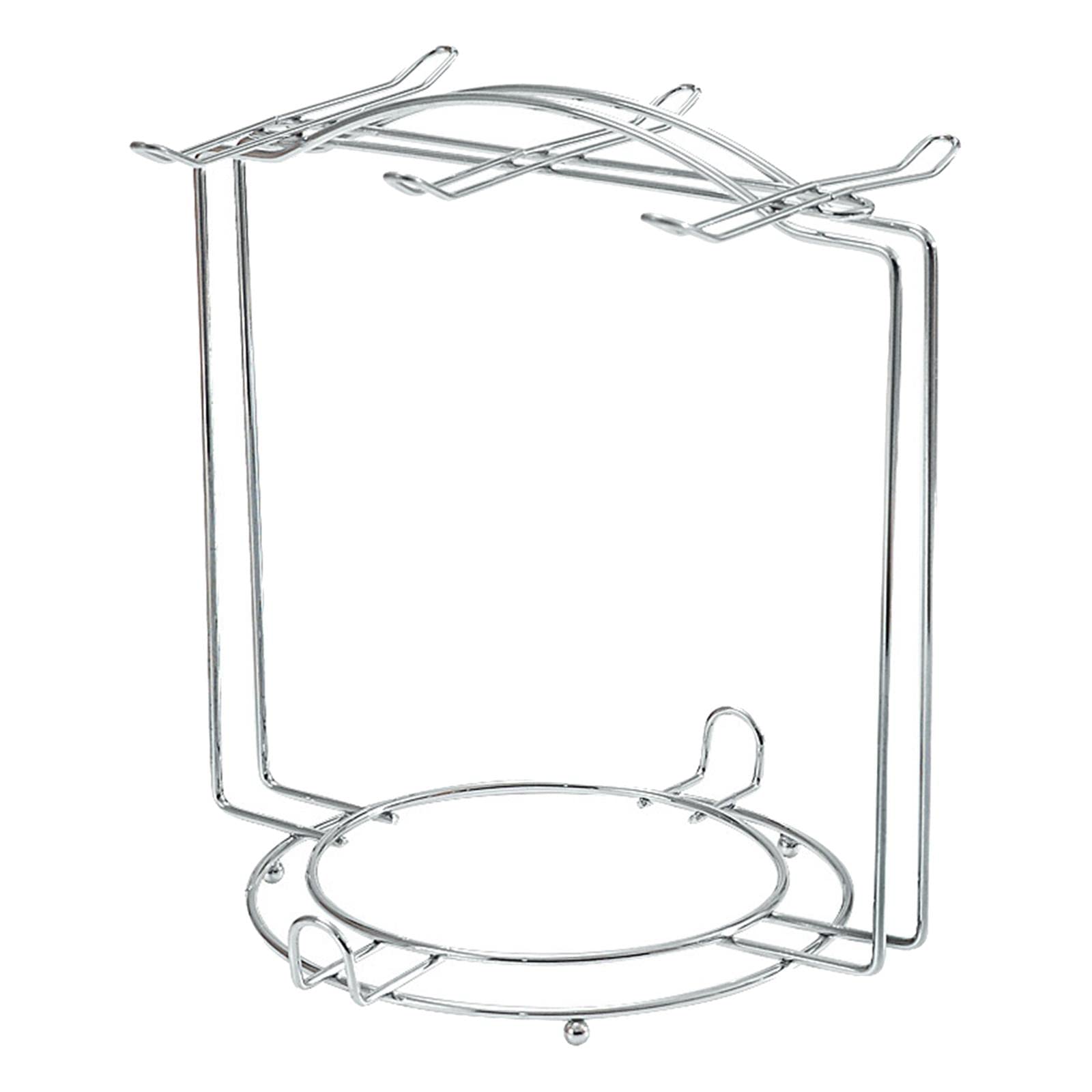 Merishopp Mug Holder Stand Anti Corrosion Storage Rack Organizer for Kitchen Silver-image-31