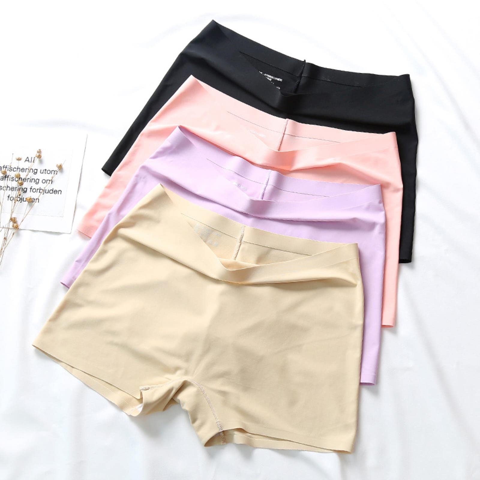 Boxershort Naadloos Dames Zwart Tencel Micro Modal | Ollies