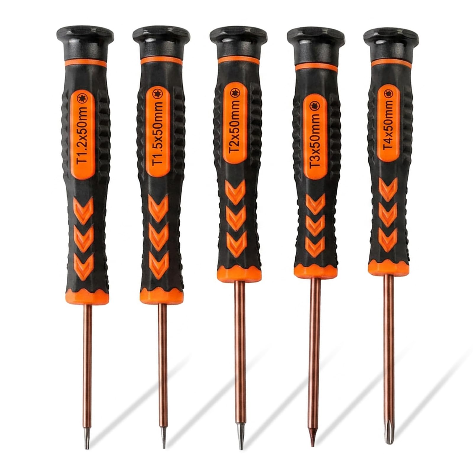 5 Piece Precision Screwdriver Set,1.2mm,1.5mm,2.0mm,3.0mm,4.0mm Small Precision Screwdriver Kit, Ideal for Computer, Screwdrivers for Watch,Eyeglass & Laptop Repair