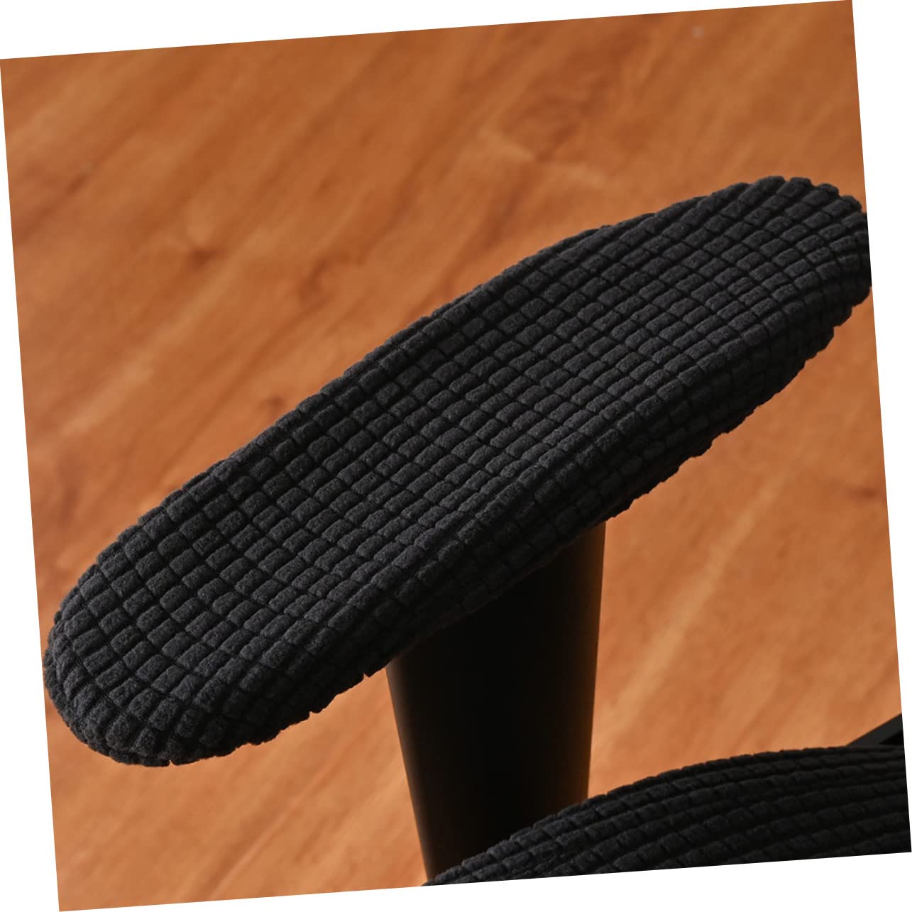 VILLCASE Copertura Protettiva per Sedia Gaming Elastica in Pile Nero | Anti-scolorimento e Pieghevole, per Sedia da Ufficio Computer e Poltrona Ufficio