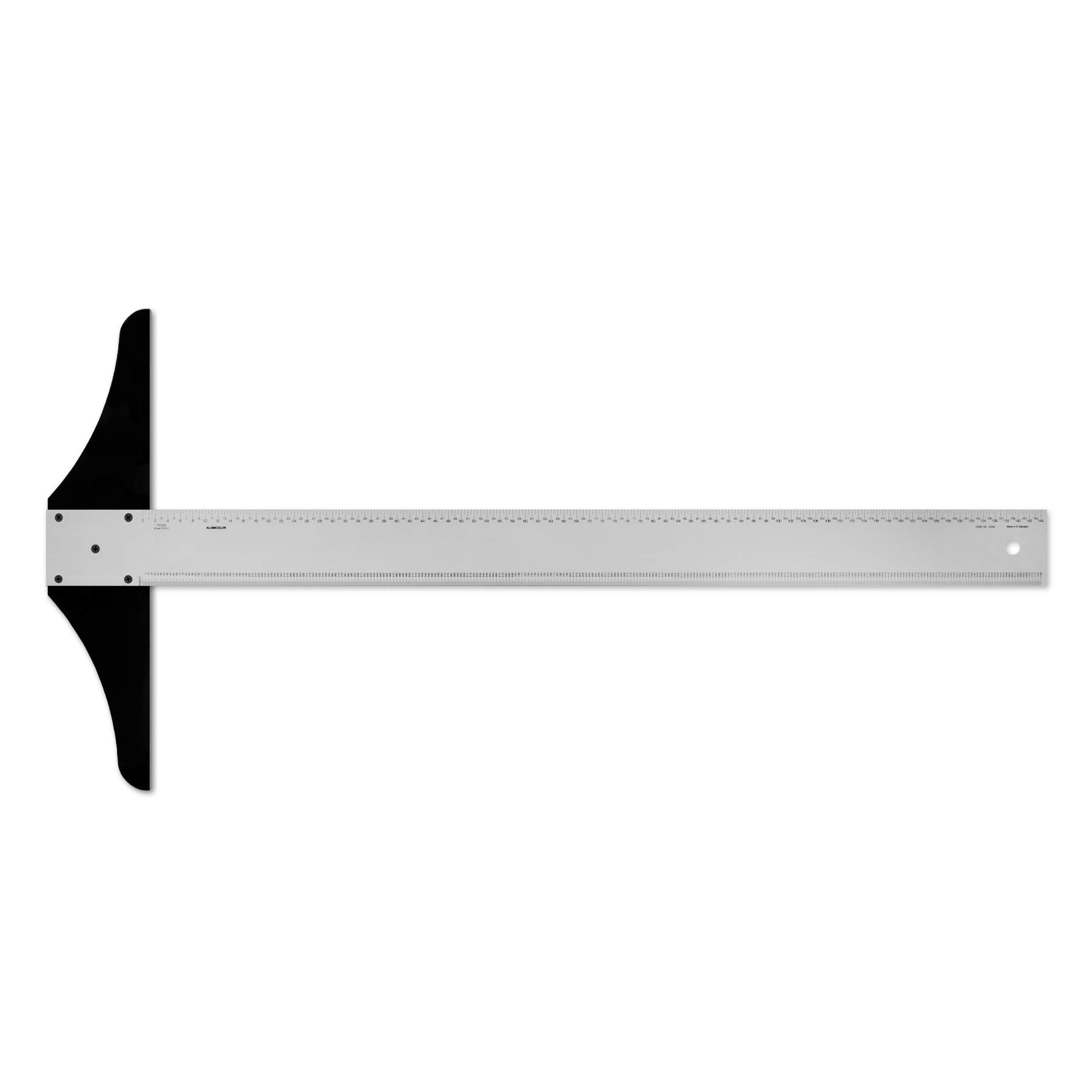 Snapklik.com : Alumicolor 24-inch Pica/Point T-Square For Art Framing ...