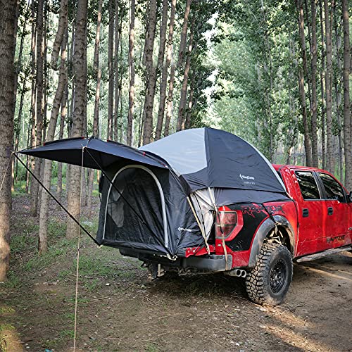 KingCamp Truck Bed Tent 6.5 Foot with Removable 4'x4' Sun Awning, Preferred 2 Person King Size Truck Camping Tent for Camping Outdoor Portable Pickup - Image 2