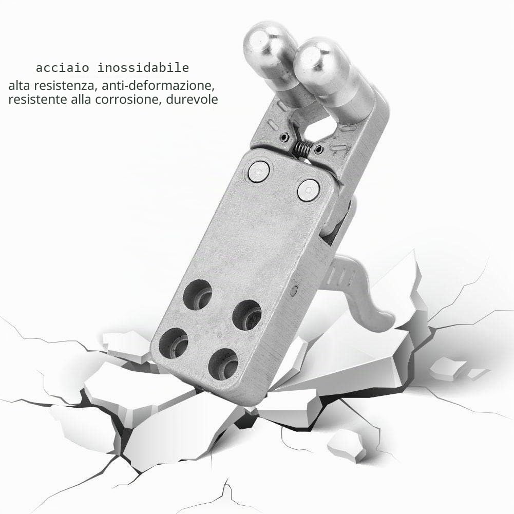 VOBOR Dispositivo di Rilascio della Fionda, Catapult Trigger in Acciaio Inossidabile per Fionda Professionale da Tiro, Accessorio per Slingshot Fai da Te