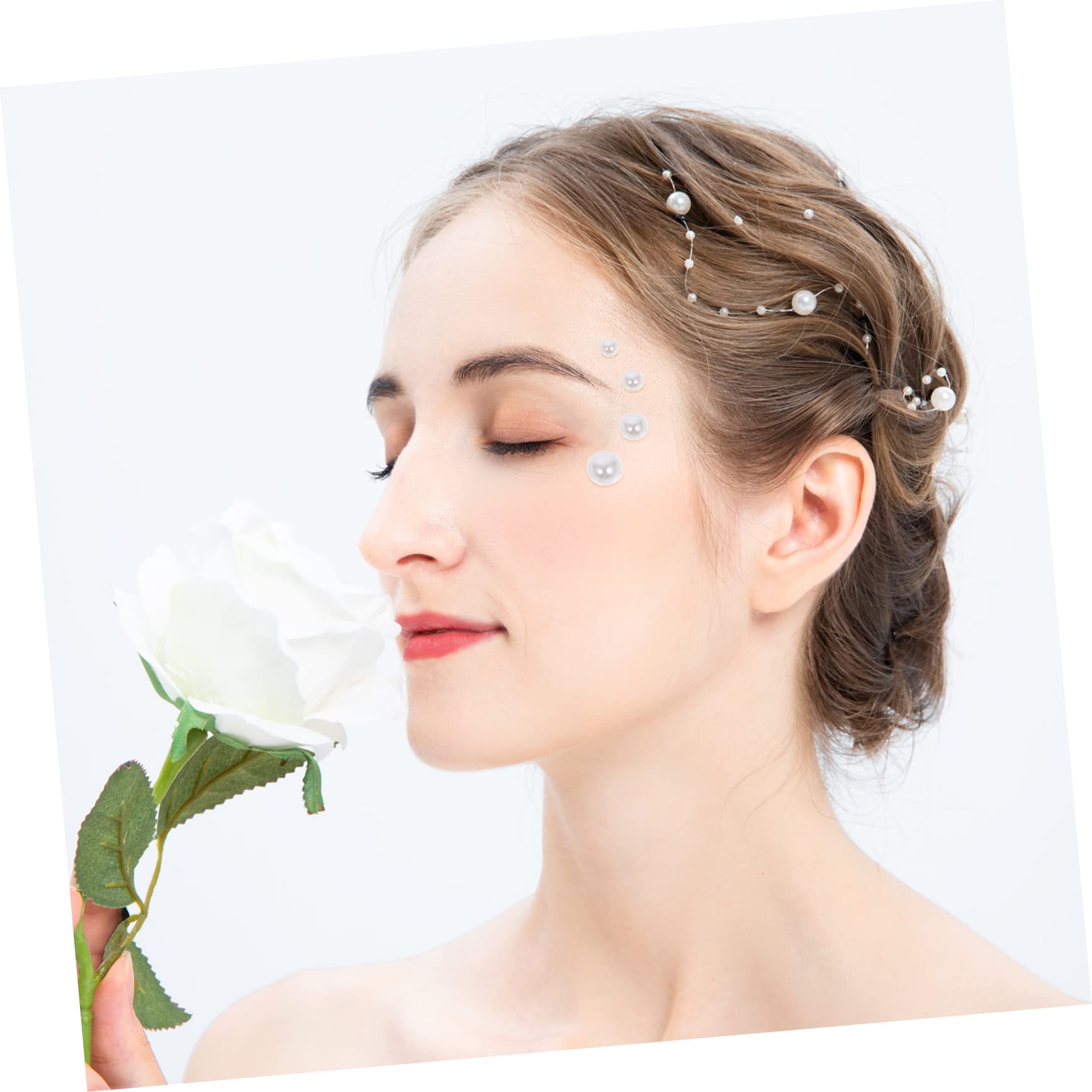 Beavorty 24fogli Adesivi Per Viso Brillantini Acrilico Shiny Di Gemme Per Trucco Vari Colori Impermeabili e Facili Da Applicare Per Feste Matrimonio e Carnevale