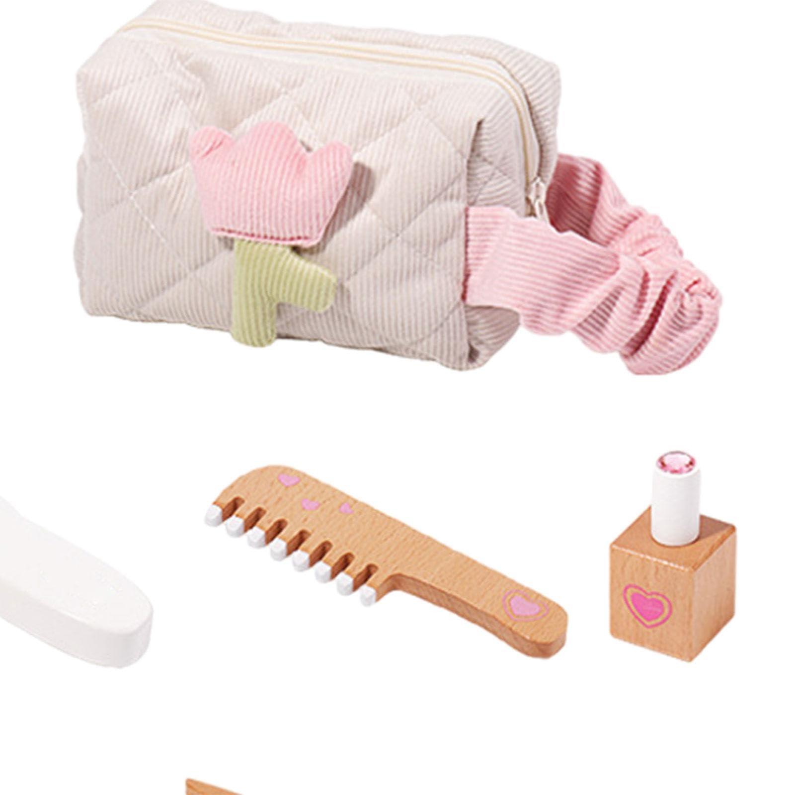 14x Maquillaje de Juguete para Niñas Pequeñas, Set de Cosméticos, Juguetes de Simulación de Maquillaje para Niñas Pequeñas para año, Navidad Y F