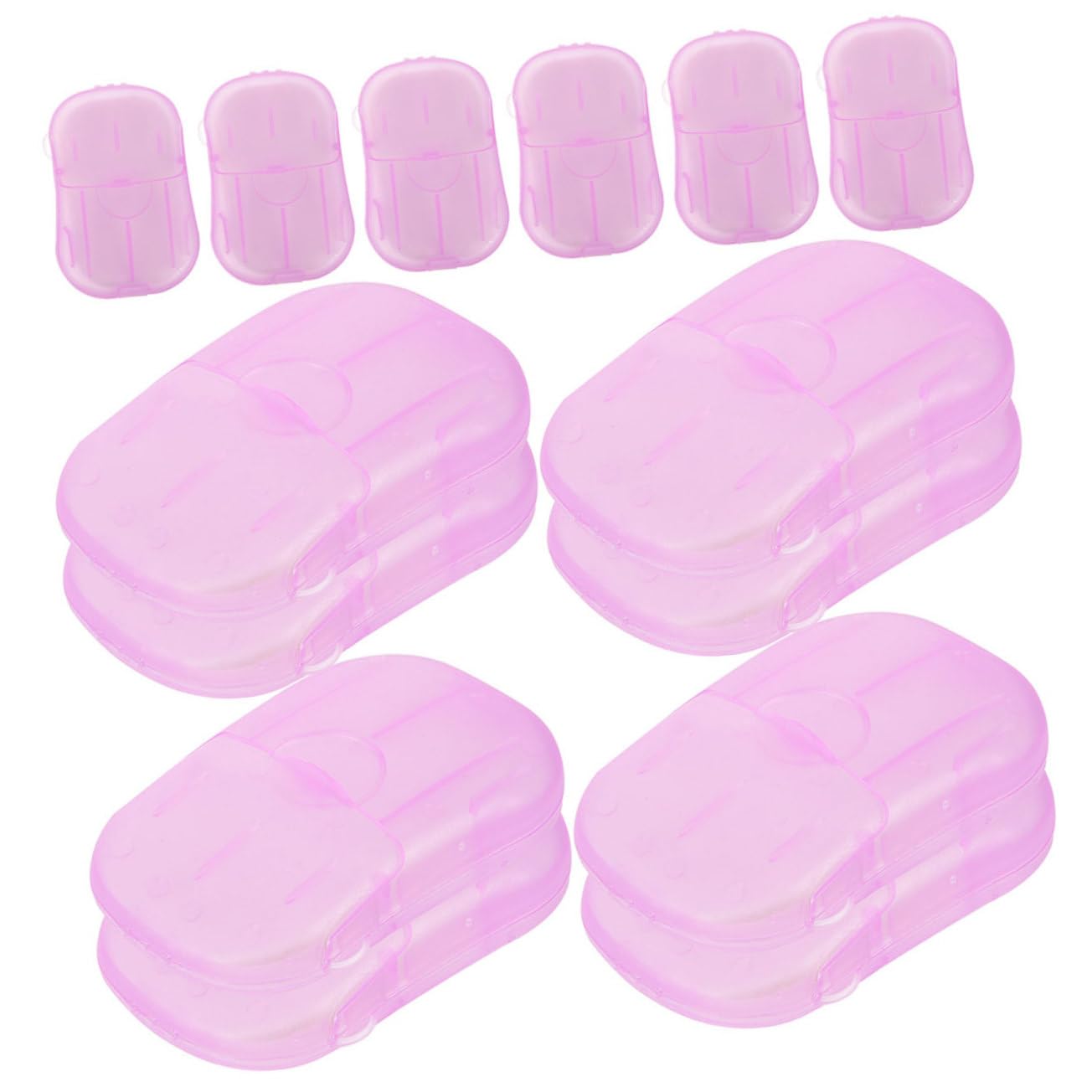 KICHOUSE Portable Soap Sheets Travel Sized Hand Wash Soap Slices for Outdoor Use Safe for All Skin Types Convenient Soap Flakes for Camping and Hiking