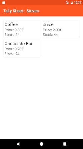 Tally Sheet – vue 3