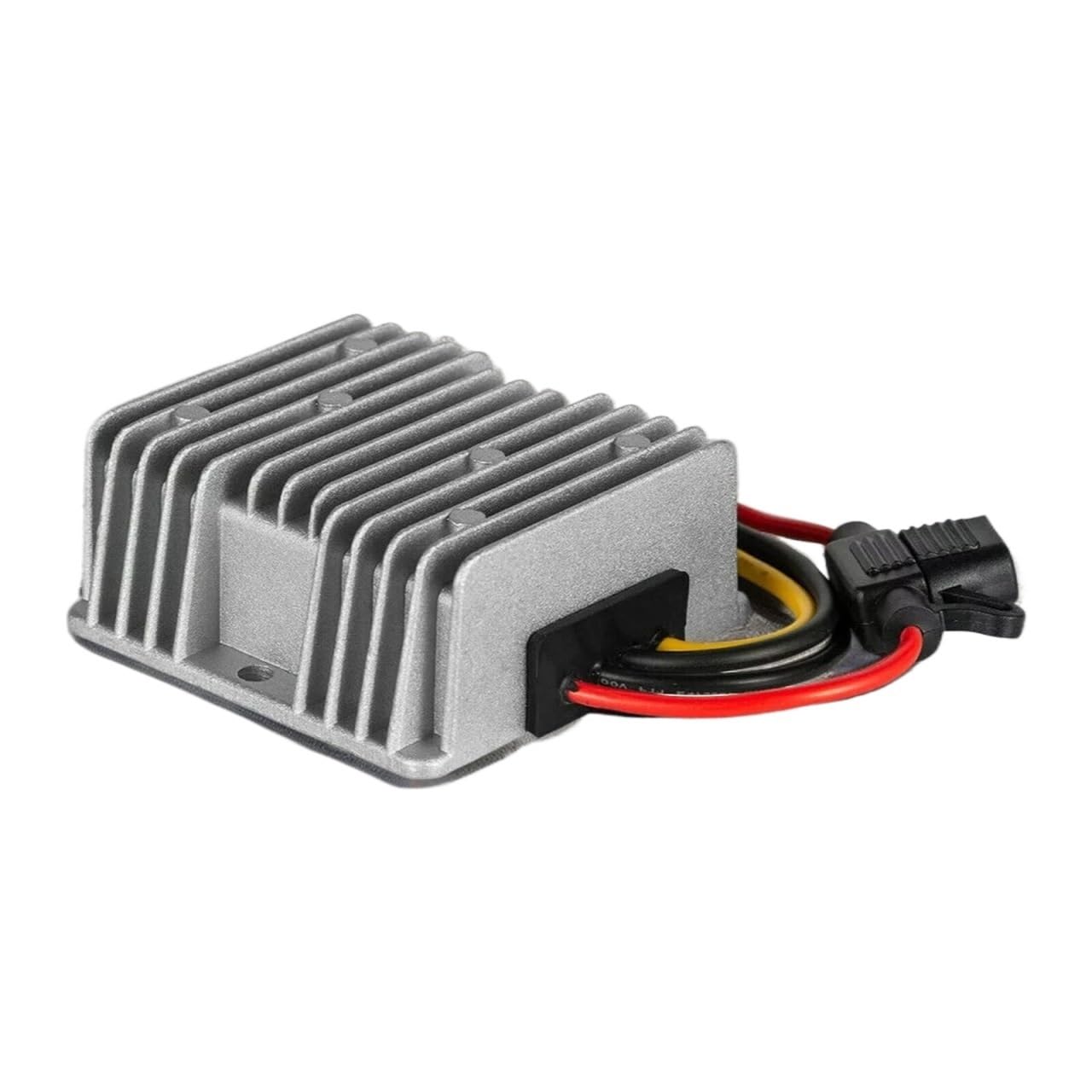 Raddrizzatore stabilizzatore di tensione 1 pezz0 da 48 V/36 V a 12 V 20 A, involucro in alluminio Convertitore step down da CC a CC