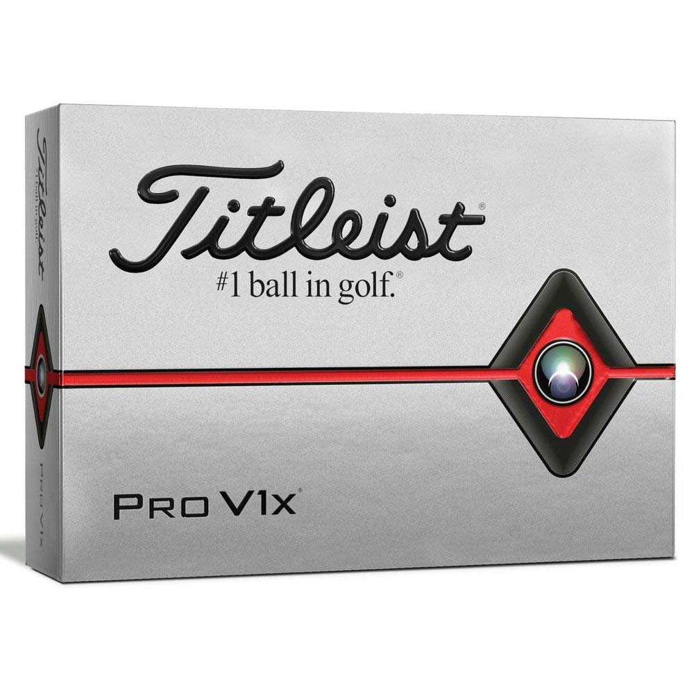 Titleist Pro V1x Golf Balls - White (One Dozen)