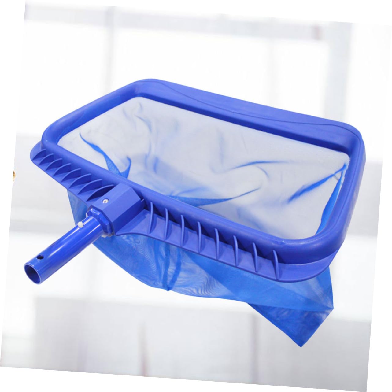 Red De Limpieza para Piscinas y Estanques Azul, Red De Malla Gruesa De para Recogida Eficaz De Hojas, Residuos y Partículas Pequeñas, Herramienta Ligera para Limpieza En Piscinas y Fuentes