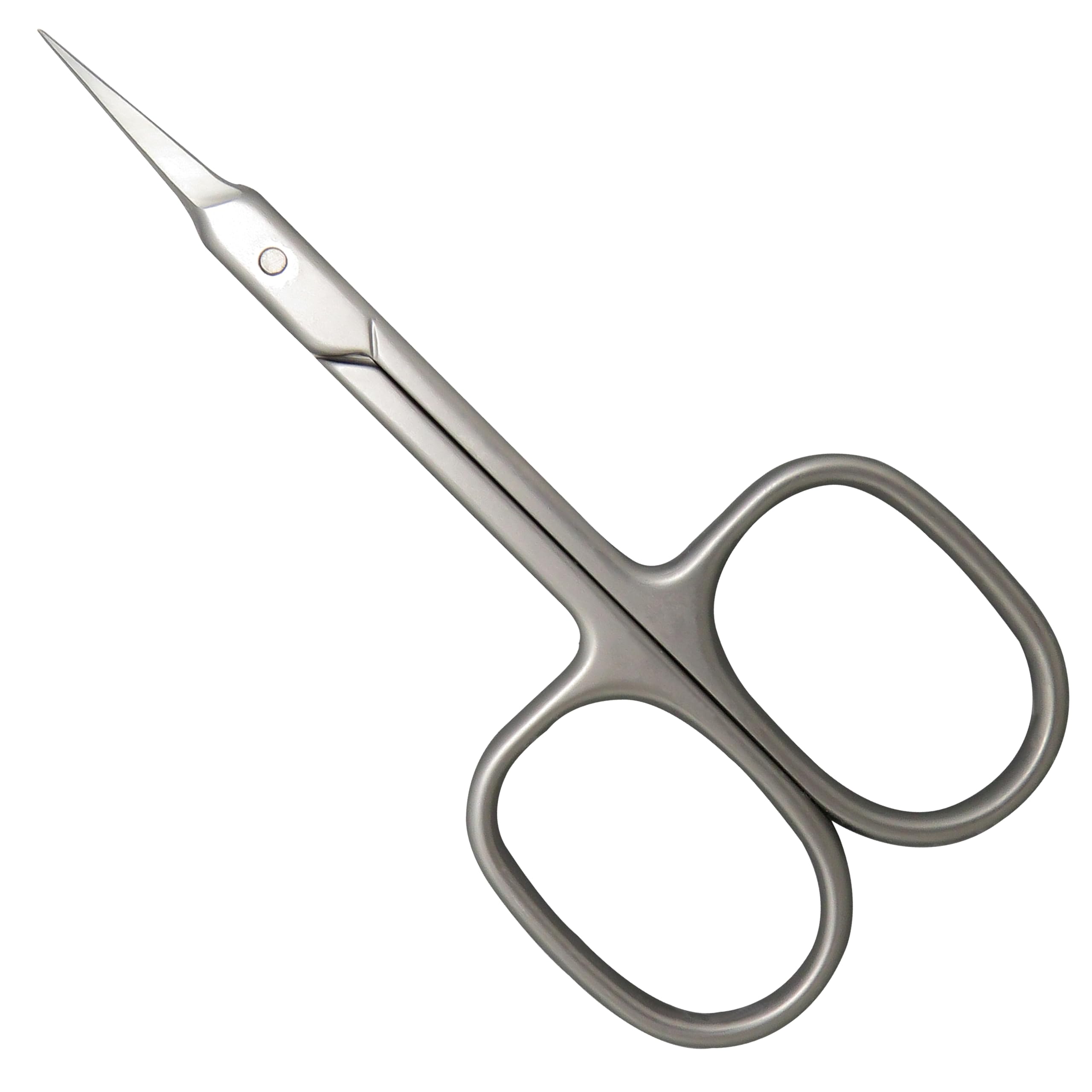 Cuticle Scissors for Women and Men Curved Stainless Steel with Tip Grooming Blades Manicure Nail for Dry Skin Nail Scissors, SUNDEN SD1232