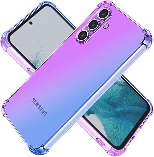 Miniatura 8 de KOARWVC Funda transparente para Galaxy A54 5G, Samsung A54 SM-A546U, funda suave y transparente de TPU a prueba de golpes, funda delgada para
