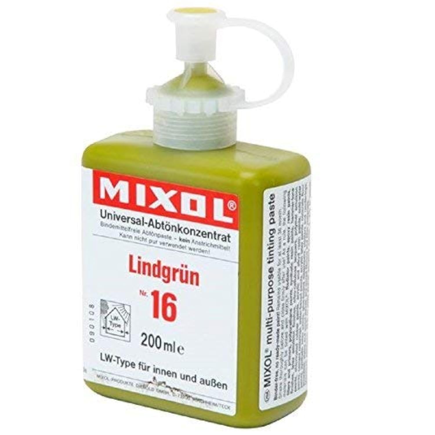 Mixol vert Lime 16 concentré de couleur liquide universel multi-supports
