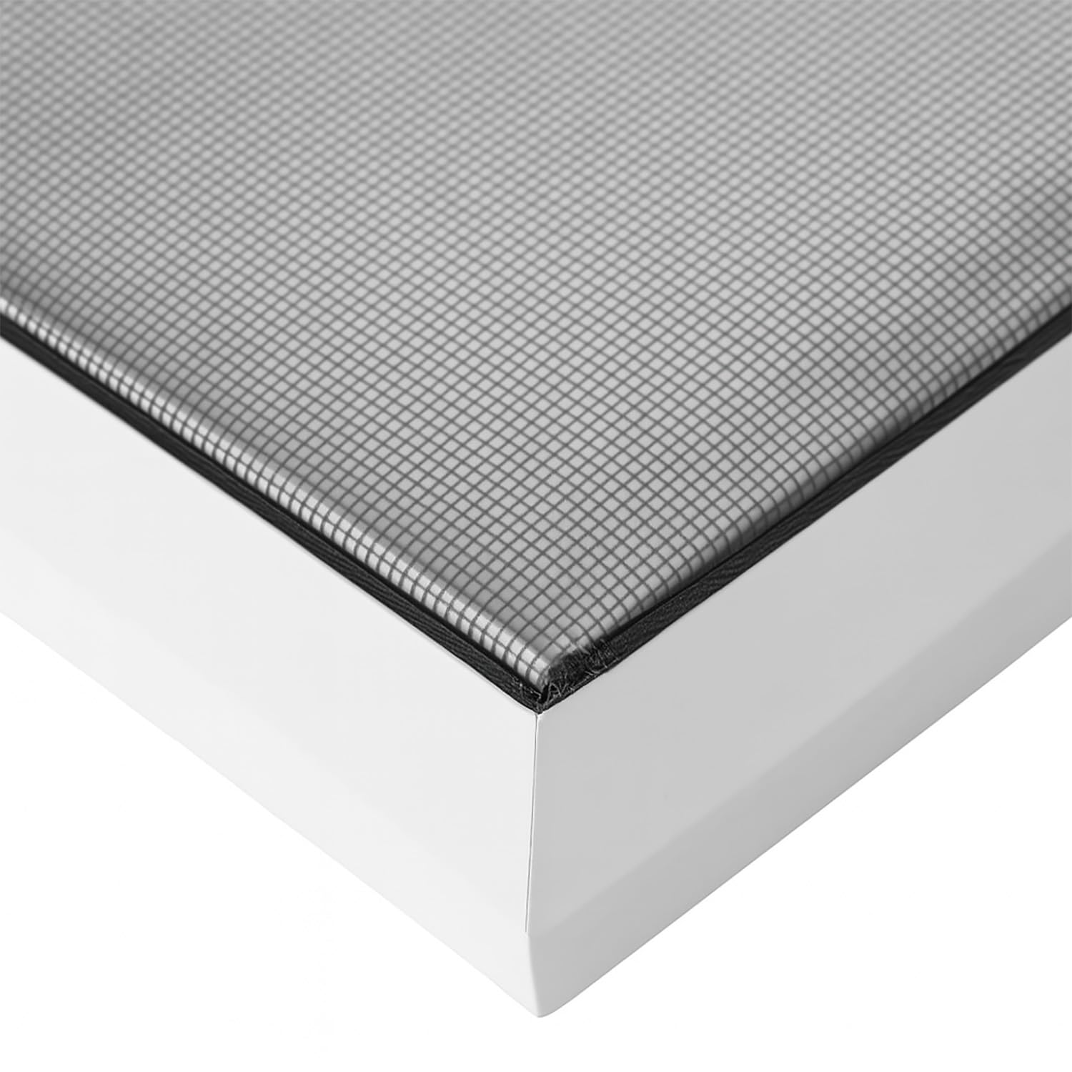 TIENDA EURASIA - Mosquitera Extensible para Ventanas, Marco de Aluminio, Medida de 70-130 cm x 50 cm alto, Mosquiteras para Ventanas, Adaptable a Todos los Marcos