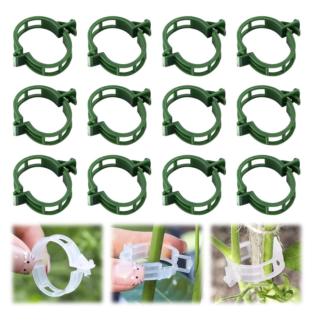 200 Pcs Attache Tomate Pince Clips De Support Pour Plantes Grimpantes,Autres Plantes De Jardin Fixation Outils De Jardinage 96550013