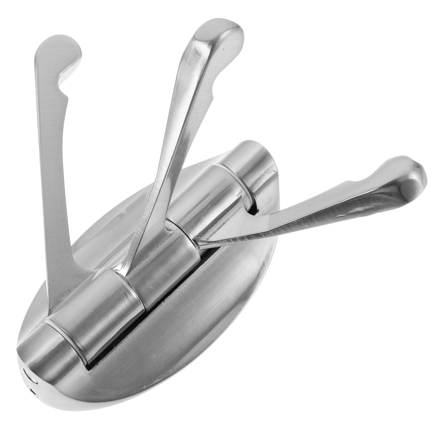 SHINEOFI 5 Piezas Gancho De Metal Giratorio Ganchos De Baño Bath Gancho Giratorio Para Montaje En Pared Ganchos Colgantes Gancho Para Colgar Toallas Ganchos Para Ropa Aleación De Zinc