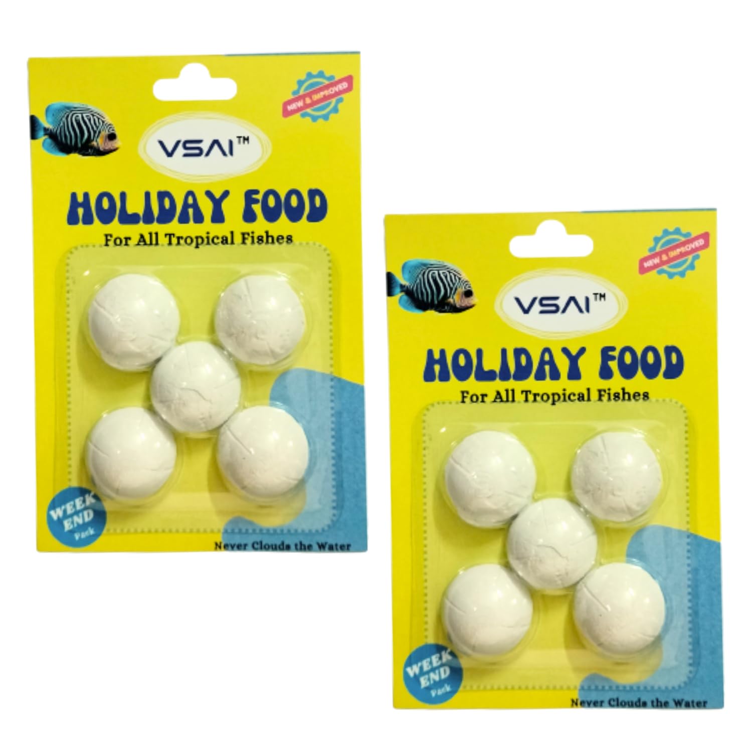 VSAI Vacation Weekend Holiday Fish Food | for All Tropical Fishes | 30g (Pack of 2) (B0CH2YJ9H4) Amazon Price History, Amazon Price Tracker