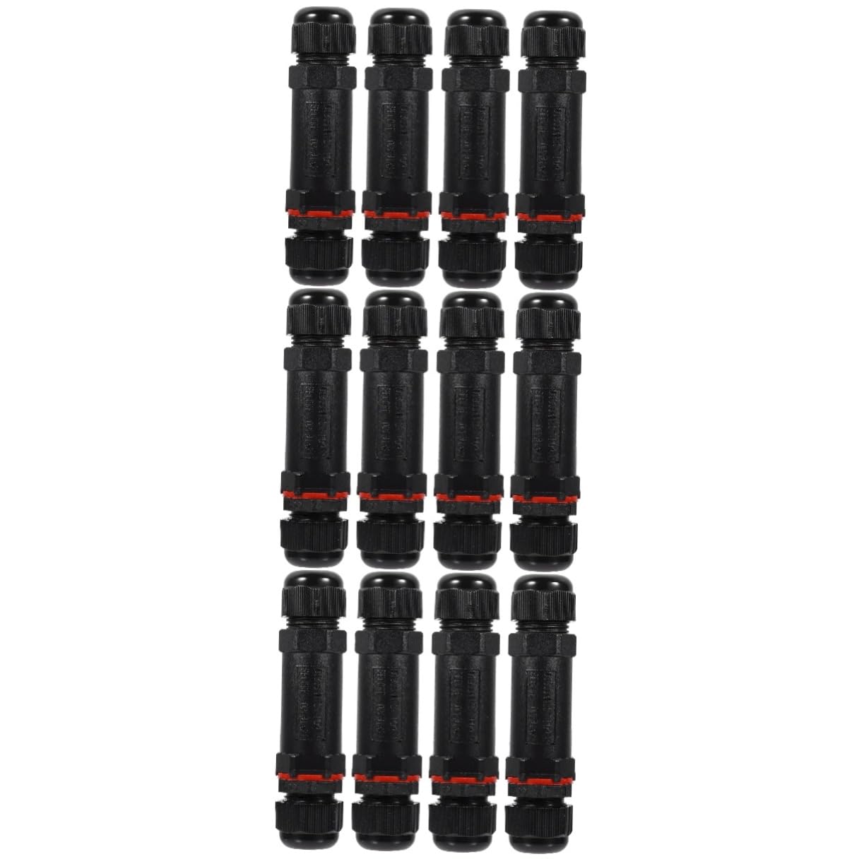ULTECHNOVO 12piezas Conector Eléctrico De Para Luces Led y Conexiones Exteriores Paquete