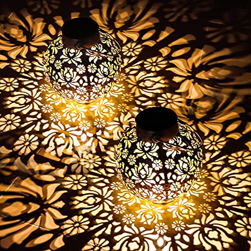 Solar Lanterns Outdoor Waterproof 2 Pack, Solar Hanging Lanterns Outdoor, Solar Powered Outdoor Lanterns Decorative, Garden Lanterns for Garden Patio Yard Table and More Solar Lanterns Outdoor Waterproof 2 Pack, Solar Hanging Lanterns Outdoor, Solar Powered Outdoor Lanterns Decorative, Garden Lanterns for Garden Patio Yard Table and More