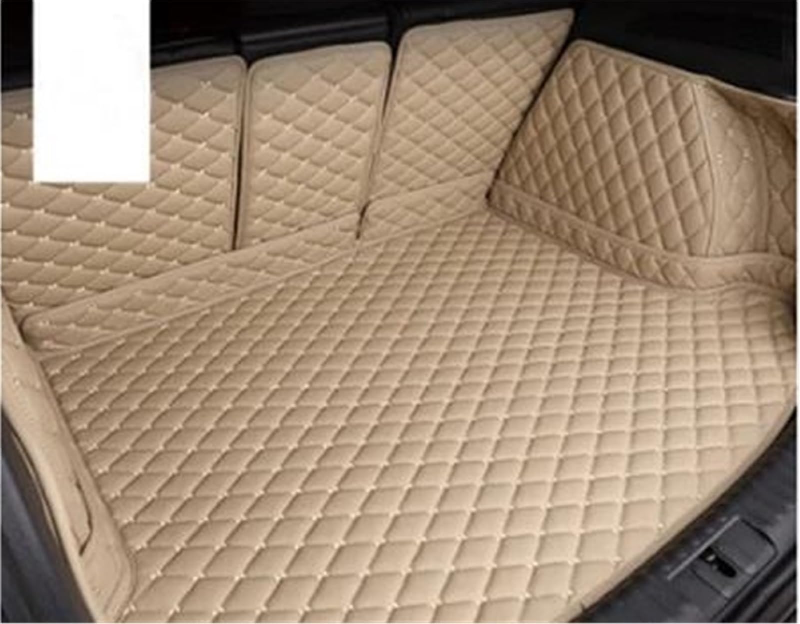 Vasca Custodia Per Baule Per X5 2014-2018 Il Bagagliaio Cargo Liner Car Boot Vano Di Carico Pavimento Tappeto Fango Accessori(Beige 3,2015)