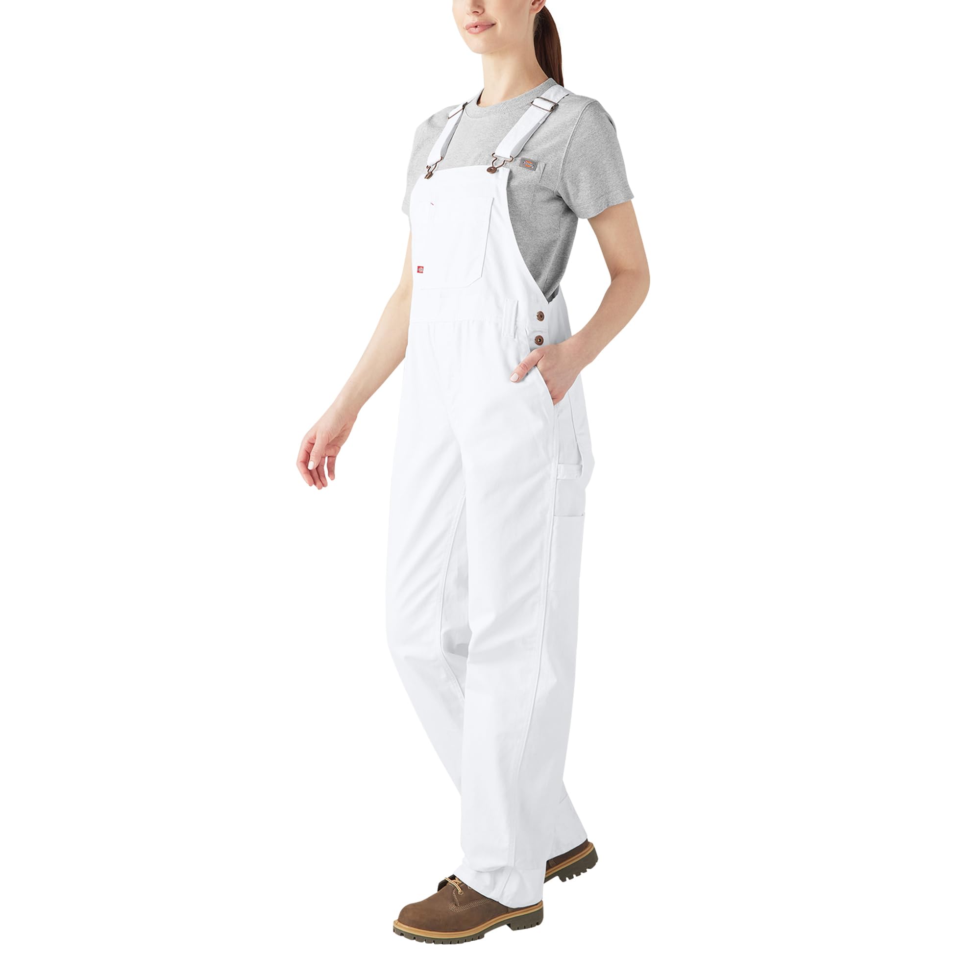 Dickies, Damen, Latzhose im legeren Stil mit geradem Bein