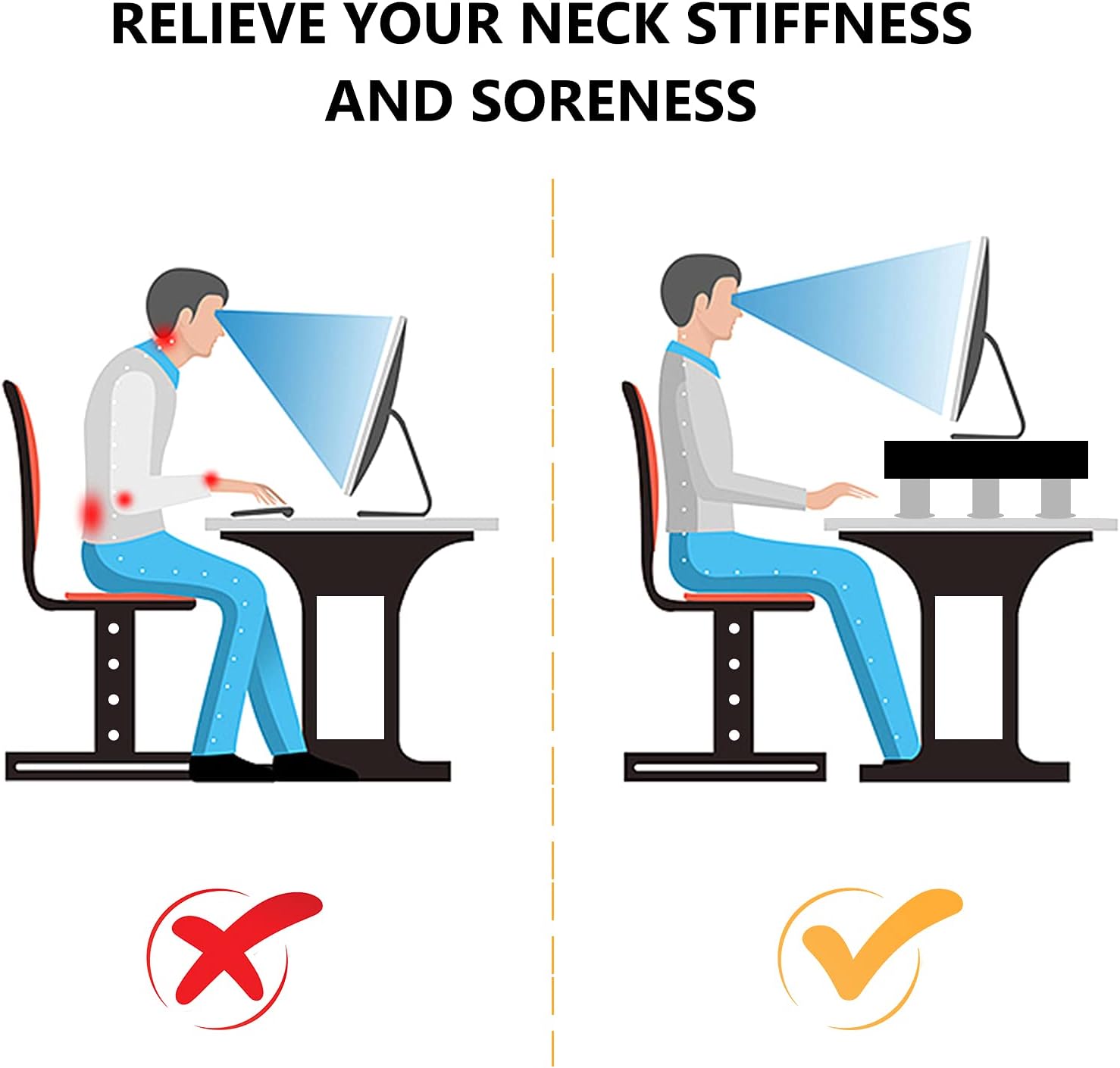 Uр Tо 40% оƒƒ Dual Monitor Stand Riser, Gomyhom Extra Large Dual Monitor Stand for Computer Screens, 45 inches Extended Desktop Stand for Dual Monitor, Large TV, Laptop, Printers, Shelf Storage Organizer, Black Buу 2 gеt 3 Dual Monitor Stand Riser, Gomyhom Extra Large Dual Monitor Stand for Computer Screens, 45 inches Extended Desktop Stand for Dual Monitor, Large TV, Laptop, Printers, Shelf Storage Organizer, Black