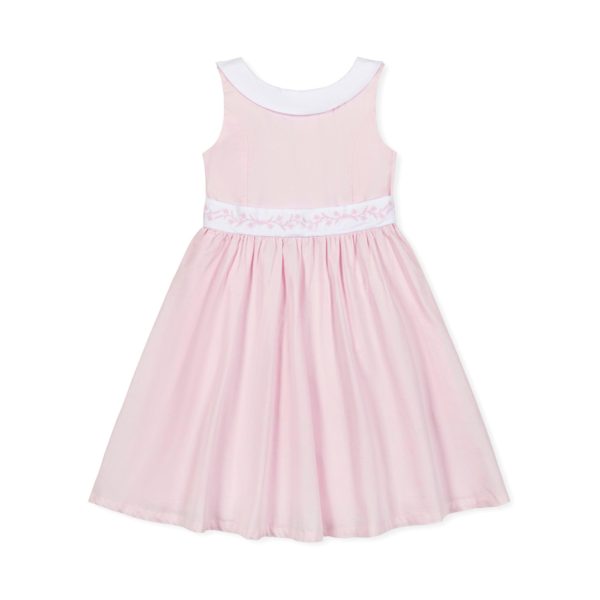Peter Pan Collar Smocked Dress