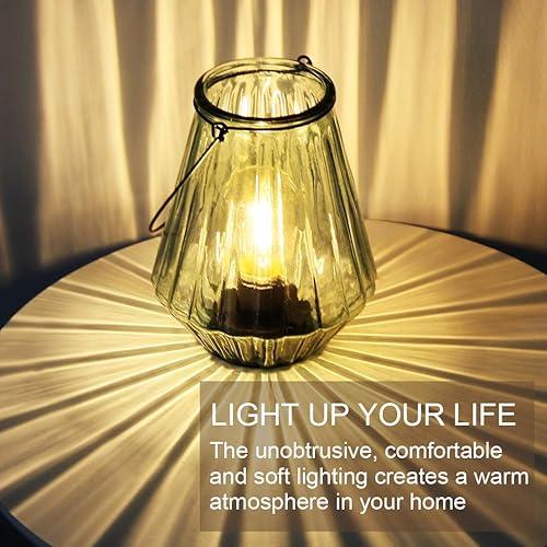 Miniatura 5 de Lámpara colgante con batería, lámpara de mesa LED inalámbrica con temporizador, luces decorativas para interiores al aire libre para patio, hogar,