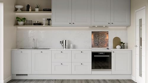 Vista 3 de Copper Tiles - Copper Backsplash - Metal Backsplash - Birds - LACZKA METAL TILES