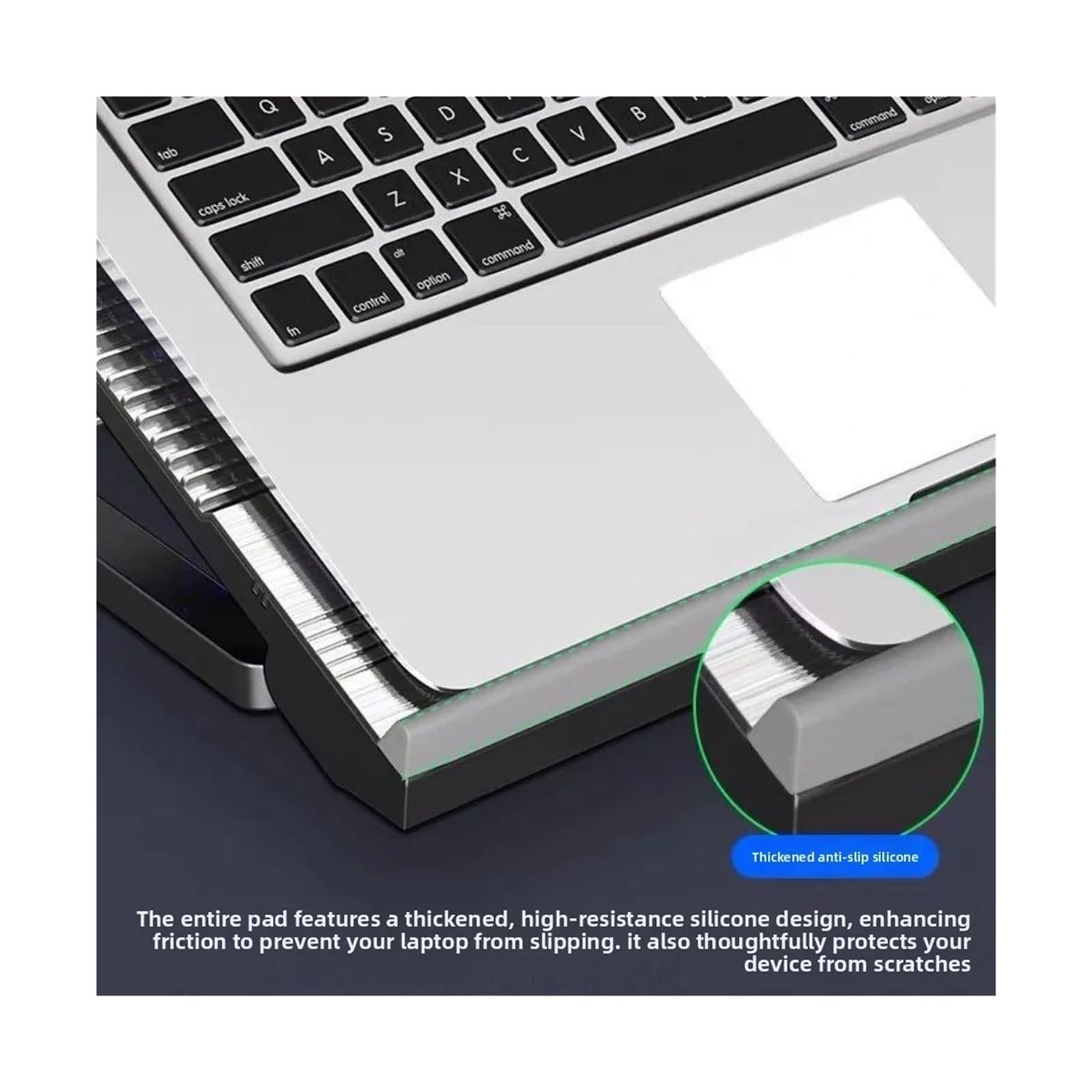Supporto for pad di raffreddamento raffreddato ad aria for laptop da gioco Supporto for doppia ventola for tablet da 17 pollici Staffa di sollevamento portatile universale for notebook(SR)