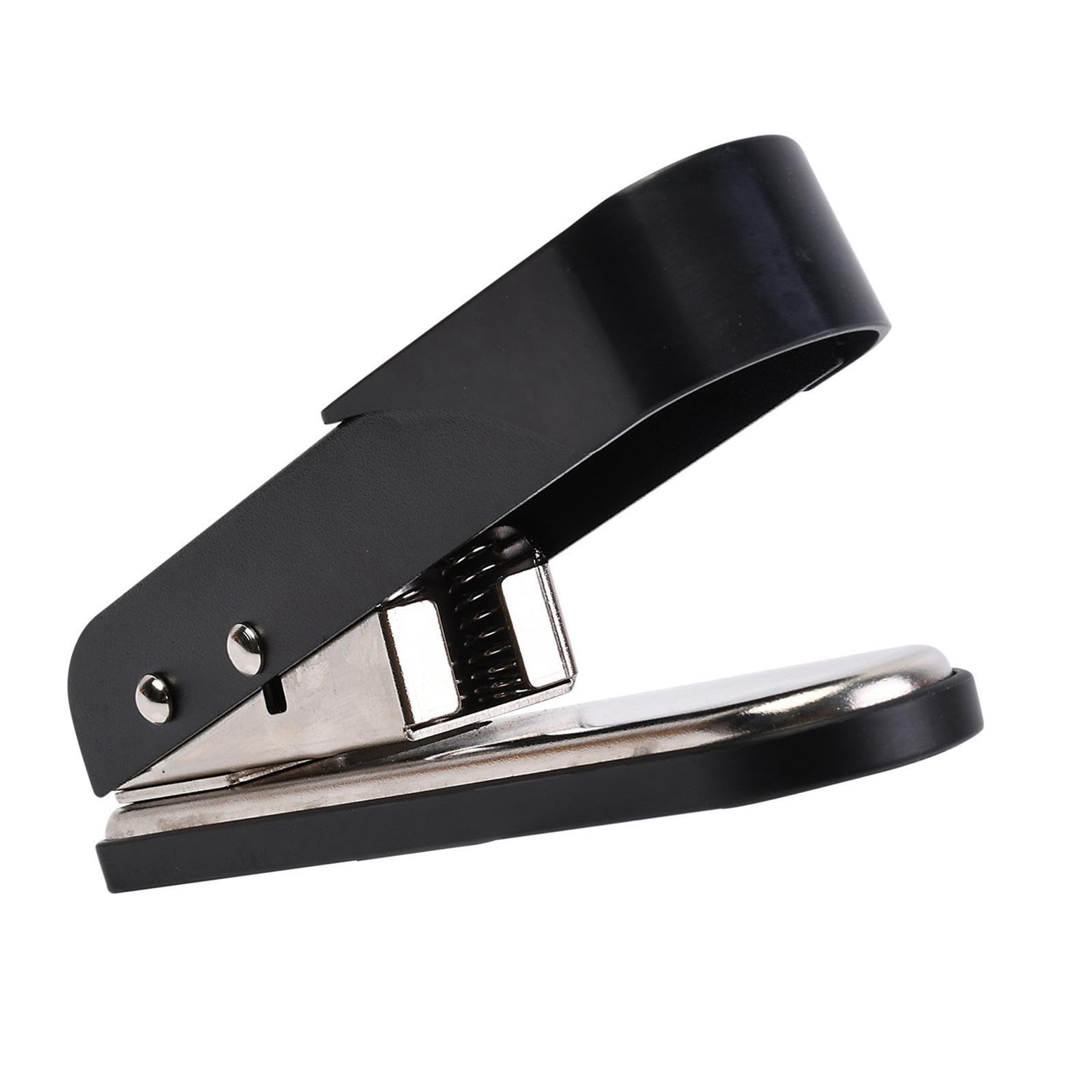 Amagogo Kit de punzón para púas de guitarra, cortador de púas, ligero, para bricolaje, resistente, fácil de usar, de hierro, repuesto profesional, piezas de, B
