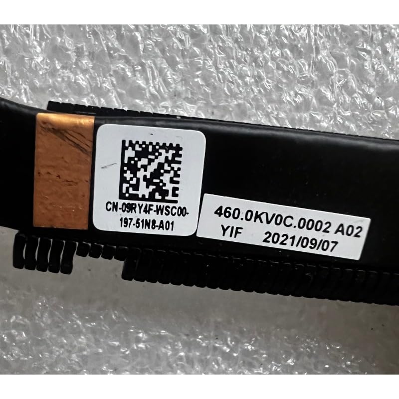 New for Inspiron 13 5000 5301 Laptop Cooling Heatsink 09RY4F 9RY4F