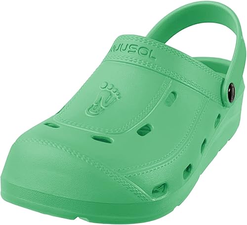 Miniatura 7 de NUUSOL Zuecos unisex McCall calzado antideslizante para senderismofascitis plantar cojín suave, ligero y cómodo soporte de arco y plantilla