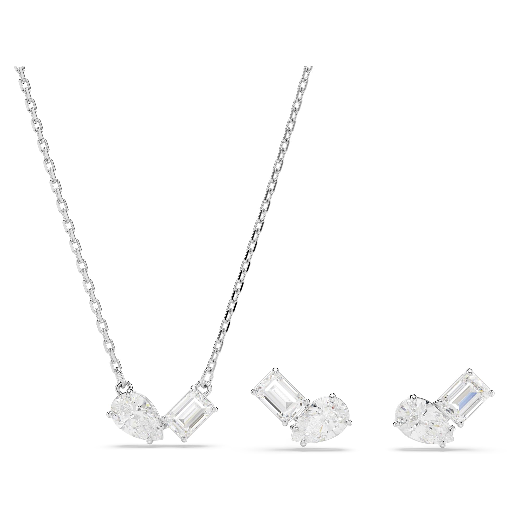 Swarovski Set di gioielli da donna in metallo con cristalli, taglia unica 88816897, misura unica