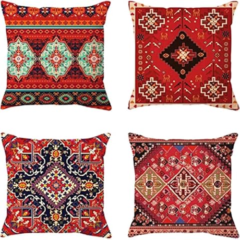NDMMSO Set mit 4 Kissenbezügen Cover