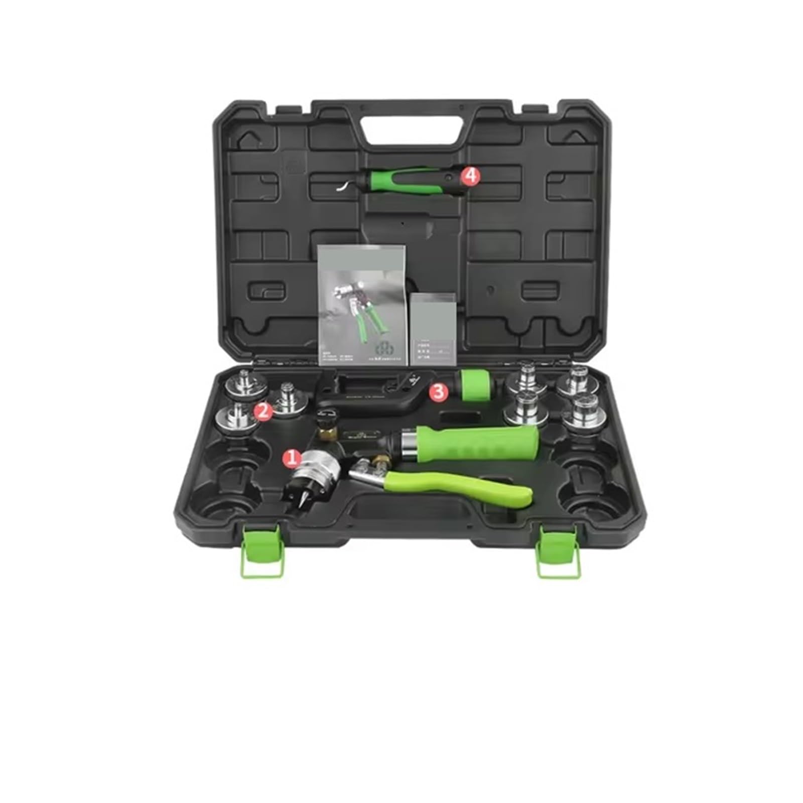 Rsgxlfqzvak St-300A Pipe Expander, Manual Hydraulic Pipe Expander U-Shaped Mouth St-100/300A Copper Expansion Cup Lever Tool(St-300A)